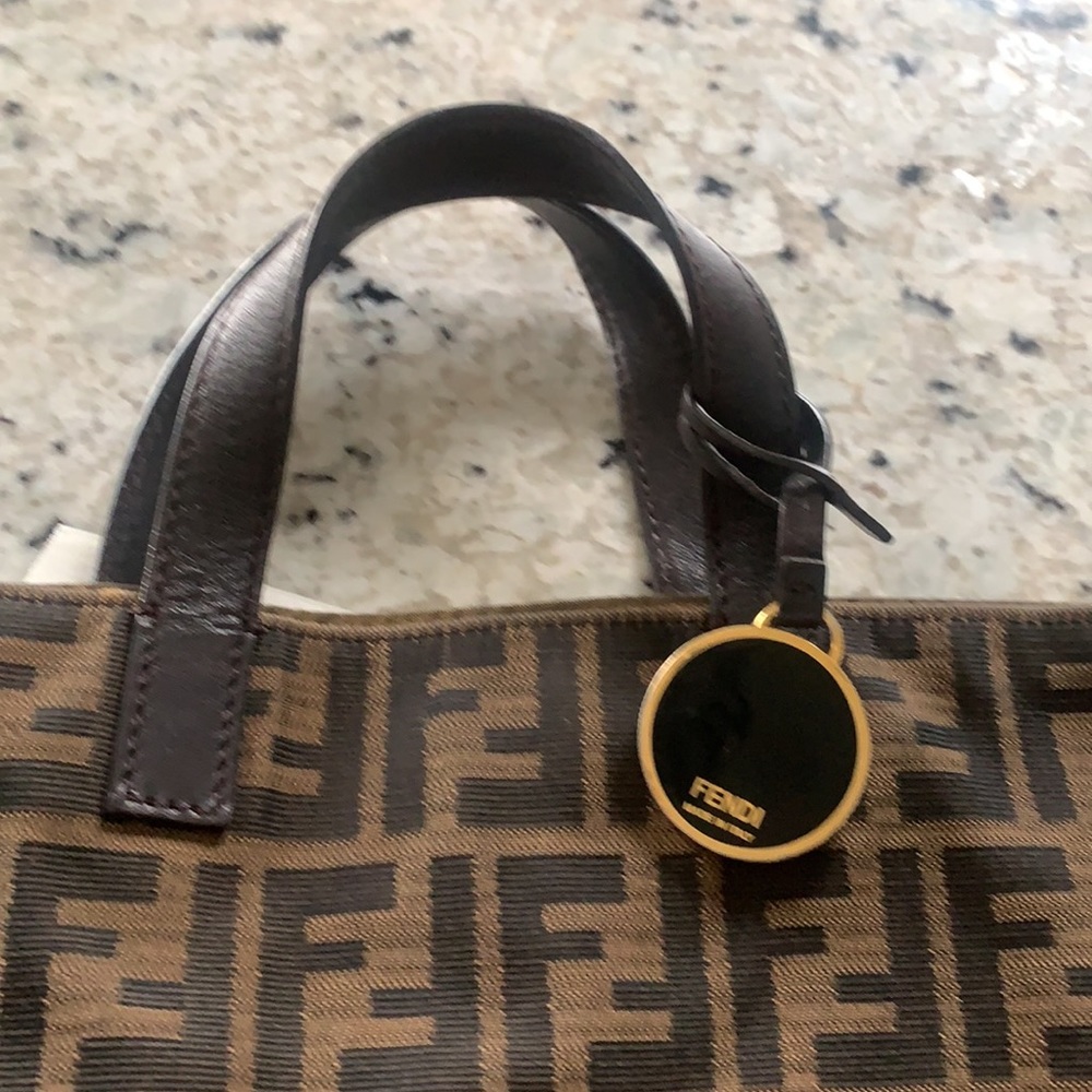 FENDI zucca roll tote - Picture 3 of 10